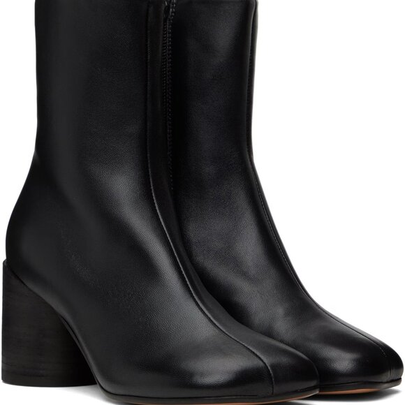Brand New Never Worn - Maison Margiela Black Anatomic 70 Boots - Picture 2 of 6